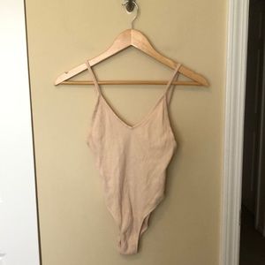 Out From Under nude bodysuit sz XS